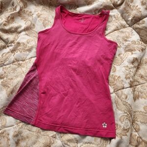 2 Yoga Tops Pink and Black size M Tuff Athletics
